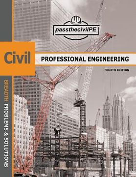 portada pass the civil professional engineering (p.e.) exam guide book (in English)