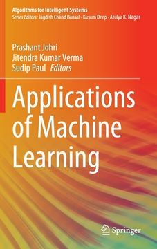 portada Applications of Machine Learning (en Inglés)