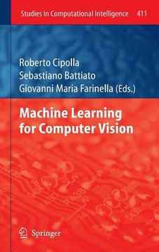 portada machine learning for computer vision (en Inglés)