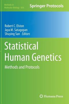 portada statistical human genetics (en Inglés)