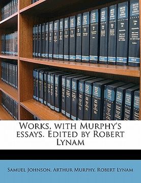 portada works, with murphy's essays. edited by robert lynam