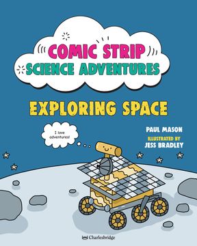 portada Comic Strip Science Adventures: Exploring Space (en Inglés)