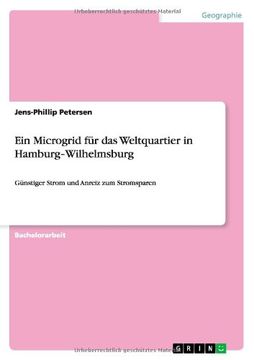 portada Ein Microgrid Fur Das Weltquartier in Hamburg Wilhelmsburg (German Edition)