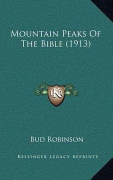 portada mountain peaks of the bible (1913) (in English)