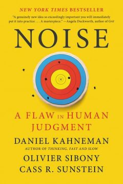 portada Noise: A Flaw in Human Judgment (en Inglés)