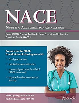 portada Nursing Acceleration Challenge Exam Rnbsn Practice Test Book: Exam Prep With 600+ Practice Questions for the Nace ii (en Inglés)