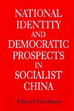 portada national identity and democratic prospects in socialist china (en Inglés)