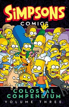portada Simpsons Comics Colossal Compendium Volume 3 (en Inglés)