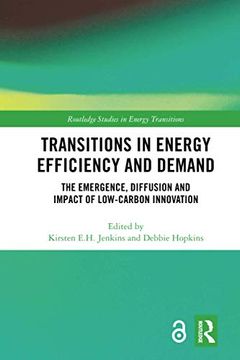 portada Transitions in Energy Efficiency and Demand (Routledge Studies in Energy Transitions) (en Inglés)
