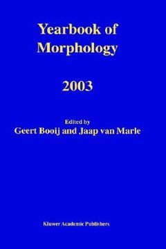 portada yearbook of morphology 2003 (en Inglés)