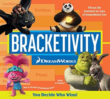 portada Bracketivity Dreamworks: You Decide who Wins! (Volume 2) (en Inglés)