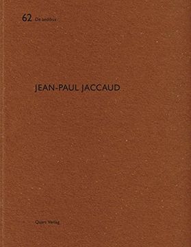 portada Jean-Paul Jaccaud: De Aedibus (in English)