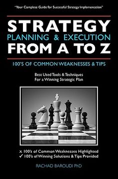 portada strategy planning & execution from a to z (in English)