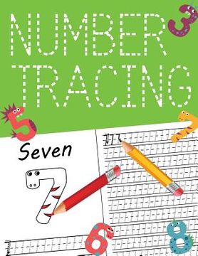 portada Number tracing: Tracing Book for Preschoolers and Kids, Cartoon number, Learn number 1 to 20 and coloring pratice, Easy to learning an (en Inglés)