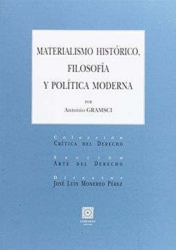 portada Materialismo Histórico, Filosofía y Política Moderna