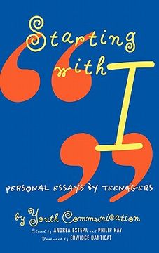 portada starting with "i": personal essays by teenagers