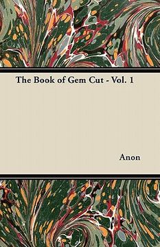 portada the book of gem cut - vol. 1 (en Inglés)
