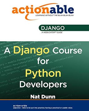 portada Actionable Django: A Django Course for Python Developers (in English)