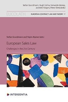 portada European Sales Law: Challenges in the 21st Century (en Inglés)
