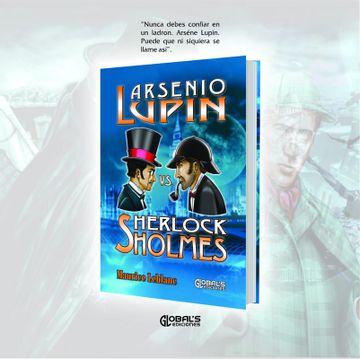 portada Arsenio Lupin, Sherlock Sholmes