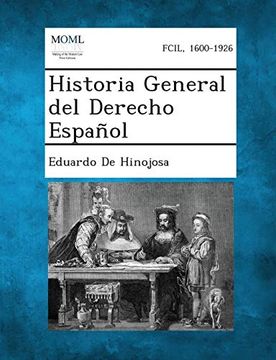portada Historia General del Derecho Español, Volume i