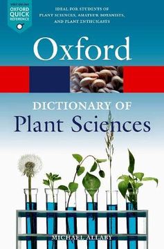 portada A Dictionary of Plant Sciences (Oxford Quick Reference) (in English)