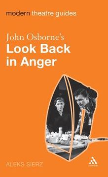 portada john osborne's look back in anger (en Inglés)