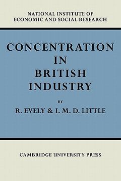 portada Concentration in British Industry Paperback (en Inglés)