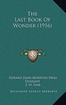 portada the last book of wonder (1916)