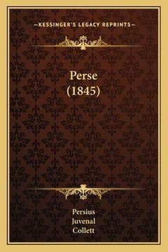 portada Perse (1845) (en Francés)