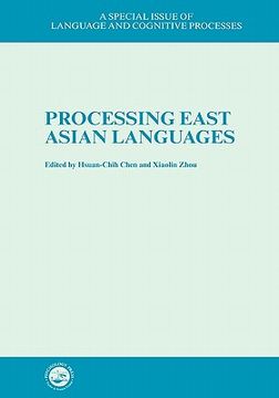 portada processing east asian languages: a special issue of language and cognitive processes