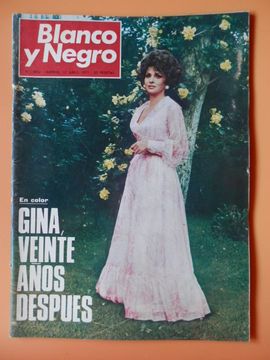 portada Blanco y Negro. 12 junio 1971. Gina, veinte años después. Nº 3084