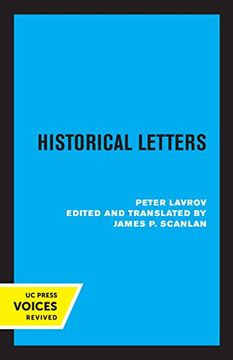 portada Historical Letters: Peter Lavrov (in English)