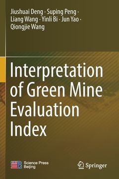 portada Interpretation of Green Mine Evaluation Index (in English)