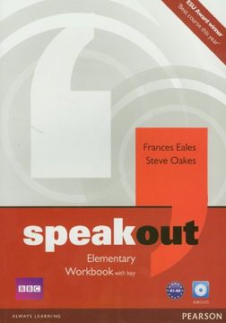 portada Speakout Elementary Workbook With key and Audio cd Pack (en Inglés)