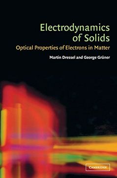 portada Electrodynamics of Solids: Optical Properties of Electrons in Matter (en Inglés)