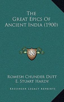 portada the great epics of ancient india (1900) (en Inglés)