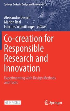 portada Co-Creation for Responsible Research and Innovation: Experimenting with Design Methods and Tools (en Inglés)