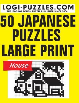 portada 50 Japanese Puzzles - Large Print (en Inglés)