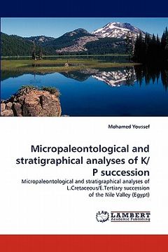portada micropaleontological and stratigraphical analyses of k/p succession