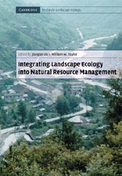 portada Integrating Landscape Ecology Into Natural Resource Management Paperback (Cambridge Studies in Landscape Ecology) (en Inglés)