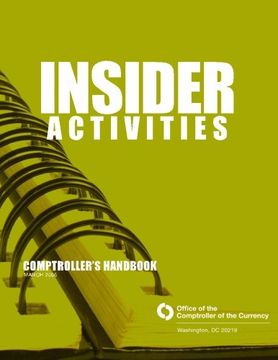 portada Insider Activities Comptroller's Handbook March 2006