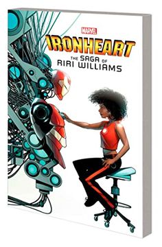 portada Ironheart: The Saga of Riri Williams (Invincible Iron Man) (en Inglés)
