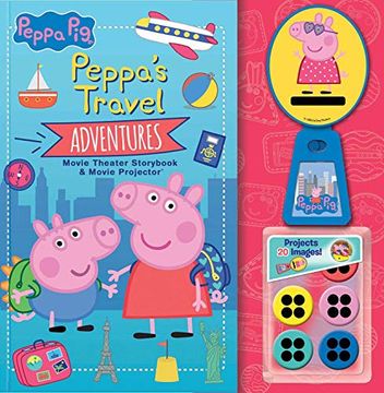 portada Peppa s Travel Adventures Storybook and Movie Projector (Peppa Pig) (in English)