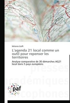portada L'agenda 21 local comme un outil pour repenser les territoires: Analyse comparative de 30 démarches AG21 local dans 5 pays européens