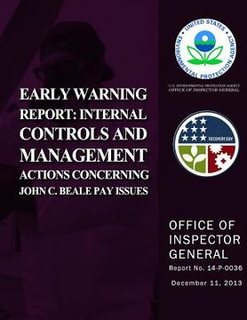 portada Early Warning Report: Internal Controls and Management Action Concerning John C. Beale Pay Issues (en Inglés)