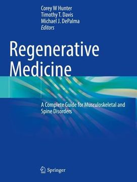 portada Regenerative Medicine: A Complete Guide for Musculoskeletal and Spine Disorders (en Inglés)