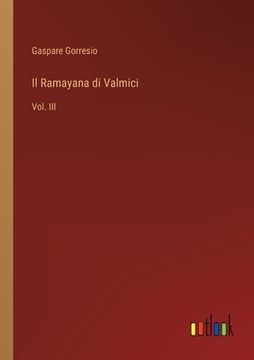 portada Il Ramayana di Valmici: Vol. III (in Italian)