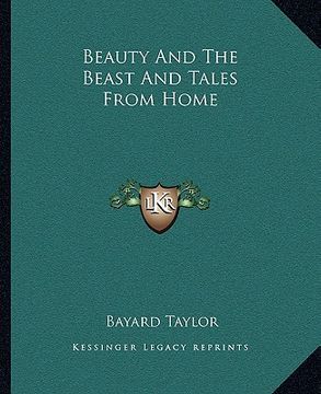 portada beauty and the beast and tales from home (en Inglés)