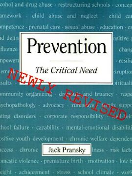 portada prevention: the critical need (en Inglés)